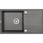 Zlewozmywak Deante .Eridan Antracyt Metalik Granit 1K Z/O 860X500X203  Space Saver ZqeT113 5908212088654