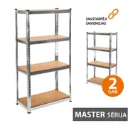 Noliktavas plaukts 150X75X40 Pro 2 gab.