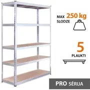 Noliktavas plaukts 180X120X45 Pro