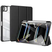 Aizmugurējais vāciņš Dux Ducis  Toby case with flap and stand for iPad Pro 11 2024 - black 112024Toby 6934913006184