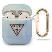 Aizmugurējais vāciņš Guess  Guaca2Tpumcgc02 Airpods cover blue/blue Tie Amp Dye Collection Gue000845-0 3700740485552