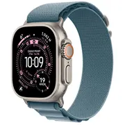 Apple Watch Ultra 3 Gps  Cellular 49Mm Natural Titanium Case with Light Blue Alpine Loop - Large Mewp4Qf/A 0195950609189