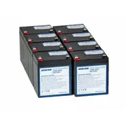 Avacom Akumulators 12V/8X6Ah Ava-Rbc43-Kit  8591849052470