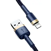 Baseus Lightning Cafule kabelis Qc 3.0, 1.5A, 2M Blue Calklf-Cv3  6953156290761