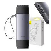 Baseus Lite Series Sdtf Usb  Usb-C Karšu Lasītājs Wkqx060113 6932172608200