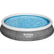 Bestway Baseins 396X84 piepūšams 9In1 Rattan 57376  4199