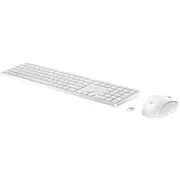 Bezvadu tastatūra un pele Hp 655 komplekts 2.4 Ghz Qwertz vācu White  860P8AaAbd 197497587579