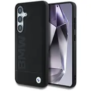Bmw Leather Big Wordmark Aizsargapvalks Priekš Samsung Galaxy S25  Bmhcs25Ssllbk 3666339448738