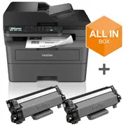 Brother Mfc-L2827Dwxl S/W-Laser-Multifunktionsdrucker Scanner Kopierer Fax Wlan  Mfcl2827Dwxlre1 4977766831444