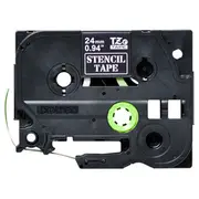 Brother Ste151 lentiņa 2,4 cm x 3 m zīmogu lente - Black  4977766692380