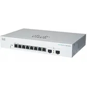 Cisco Cbs220-8Fp-E-2G-Eu-Rf łącza sieciowe Zarządzany L2 Gigabit Ethernet 10/100/1000 Obsługa Poe Biały  889728580243