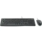 Datora tastatūra Logitech  Desktop Mk120 Fr Black/Noir 920-002539 5099206020474