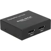 Delock Displayport Splitter 1 Eingang - 2 Ausgang  87691 4043619876914 85176200