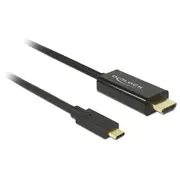 Delock Usb Adapterkabel, Usb-C Stecker  Hdmi 4K Black, 1 Meter 85258 4043619852581