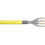 Digitus Verlegekabel Cat7A S/Ftp tw.Pair  500M gelb Awg22/1 Dk-1744-A-Vh-5 4016032441670 85444210