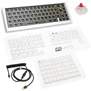 Ducky Outlaw 65 Gaming-Keyboard, Barebone - Silver Iso  Gata-2496 4711394391600 Pkou2367Ist-Iso02