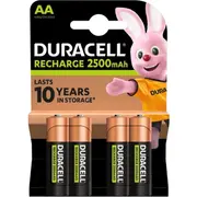 Duracell Precharged Hr6 2500Mah Always Ready Blistera iepakojumā 4Gb.  Drp64 5000394057043
