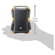 Išorinis kietasis diskas Silicon Power Armor A30 1Tb, Juodas  Sp010Tbphda30S3K 4712702631203 121119