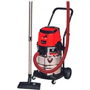 Einhell Professional Tp-Vc 36/30 S Auto - Solo, 36Volt 2X18V, Nass-/Trockensauger Rot/Edelstahl, ohne Akku und Ladegerät  2347143 4006825660067
