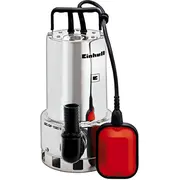 Einhell netīrā ūdens sūknis Gc-Dp 1020 N, iegremdējamais / spiediena Nerūsējošais tērauds, 1.000 W  4170773 4006825598681