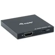 Equip Hdmi1.4 2-Port Splitter Ultra Slim 4K/ 30Hz  Black Endlessos 332715 4015867223215 85176200