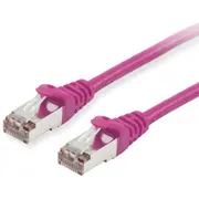 Equip Patchkabel Cat6  S/Ftp 2Xrj45 25.00M lila Lszh Polybeutel 615553 4015867234730 85444211