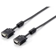 Equip Vga Kabel 1024X 768/60Hz Ferrit  St/St 20.00M Black Polybeutel 118816 4015867175583 85444290