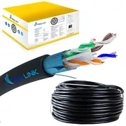 Extralink Cat6 Ftp F/Utp v2 Āra savītais pāris Ethernet kabelis  Ex.10079 5903148910079