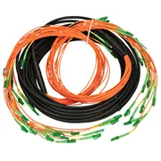 Extralink Lc/Apc-Lc/Apc daudzkanālu savienotājs, Sm 24F 25M, 90Cm Cascade  Mp1 5905090332459 85447000