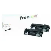 Freecolor Toner Hp 05X black Ce505Xd Hy Doppelpack kompatibel  K35121F7 3112539926113 84439990