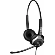 Gequdio Headset 2-Ohr für Mitel,Aastra,Poly,Gigaset-Rj Kabel  Wa9023 4058906126658 85183000