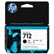 Hp 712 Black 38 ml 3Ed70A  193905352845 Me-At-Hp-0258