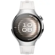 Huawei Watch 5 42Mm Soc-L19L Silber/Weiß, Komposit-Armband in weiß, Gehäuse aus Edelstahl  55020Ewd 6942103154270