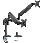 Inline Galda stiprinājums ar pacēlāju pārvietojams diviem displejiem līdz 82Cm 32 max. 9Kg  23160B 4043718293094
