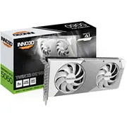 Inno3D Geforce Rtx 5060 8Gb Twin X2 Oc White videokarte, 8 Gb, Gddr7, 128 bitu  N50602-08D7X-195070W 8886307701145