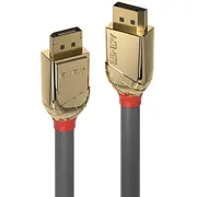 Kabelis Lindy Displayport - 10M gold 36296  4002888362962