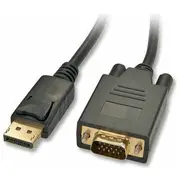 Kabelis Lindy Displayport - D-Sub Vga 1M Black 41470 