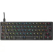 Klaviatūra Glorious Pc Gaming Race Gmmk Compact ar Gateron Brown taustiņiem, Asv izkārtojums  Gmmk-Compact-Brn 0857372006792