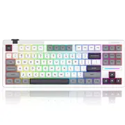 Redragon Otiim K729 Pro Bullet Ql tastatūra K729Wgb-Rgb-Pro  6950376730756