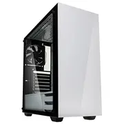Kolink Stronghold Midi-Tower, Tempered Glass - weiß  Gekl-041 5999094002784 White