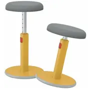 Leitz Ergo Cosy krēsls taburete Yellow  65180019 4002432129454