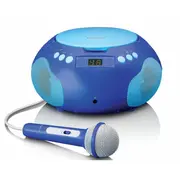 Lenco Scd-625Bu Cd Bluetooth Magnetola ar mikrofonu Zila  8711902080176