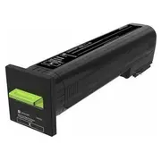 Lexmark 72K2Xk0 Rückgabe-Tonerkasette Black 33.000 Seiten für Cs820 Cx825  0734646586290