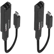 Lindy 100M Fibre Optic Usb 3.2 Typ C Extender  43312 4002888433129 85176200