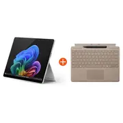 Microsoft Surface Pro 11. izdevums Copilot dators 13 2In1 Platin Snapdragon X Plus 16Gb/512Gb Ssd Windows 11 Ep2-08345 bez lādētāja, iekļauta Ms tastatūra ar Slim Pen Sand  Ep2-083458X6-00149 0196388419371