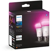Philips Hue Spuldze E27 9W Rgbw 2 gab.  929002468802 8719514291317