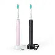 Philips Sonicare 3100 Hx3675/15 zobu birste 2 gab. Pink/Black  8710103985693