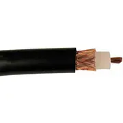Kabelis Cabletech koaksiālais H1000 50 Ohm, 100M, Black Kab0030  5901436720621