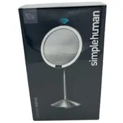 simplehuman saliekams spogulis ar sensoru, 12 cm, uzlādējams, matēts nerūsējošais tērauds  St3004 838810016535