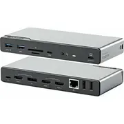 Stacija/Replikators Alogic Dv4 Universal Usb-C Ducdv4  9350784026590